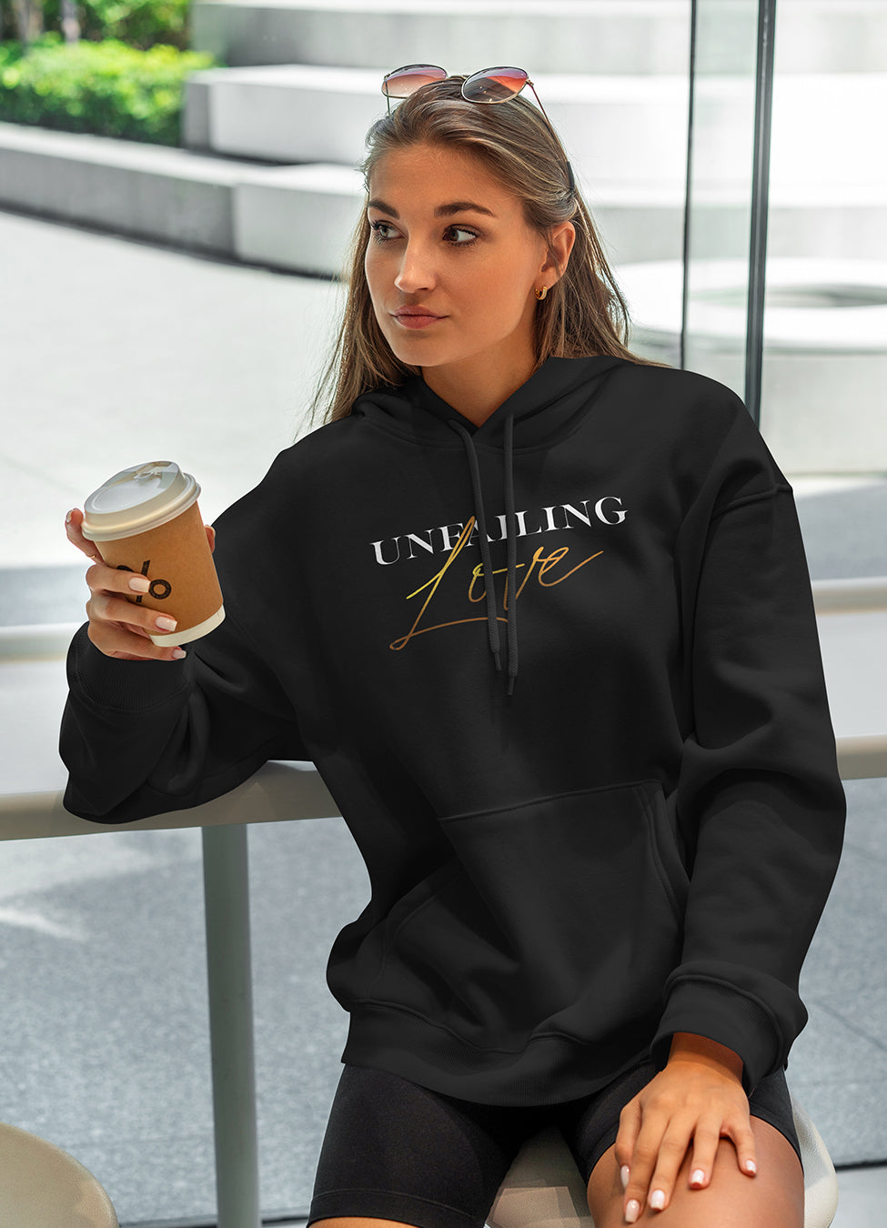 Unfailing Love Hoodie | Black | Male & Female