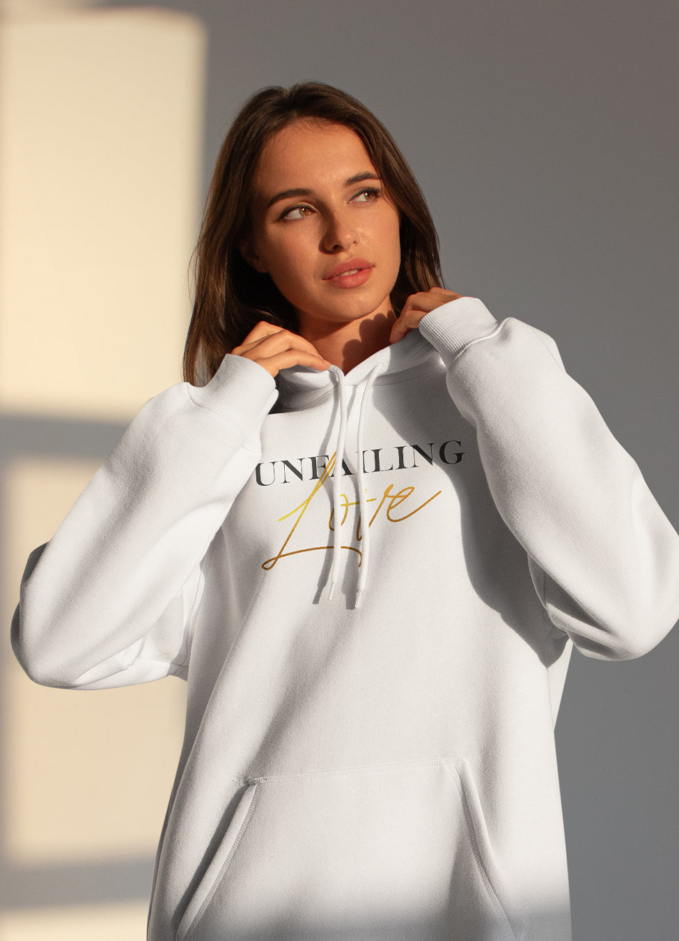 Unfailing Love Hoodie | White | Male & Female