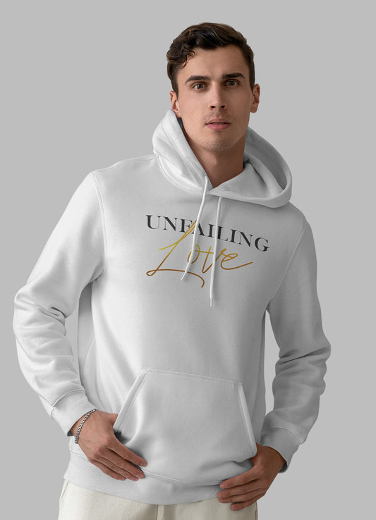 Unfailing Love Hoodie | White | Male & Female