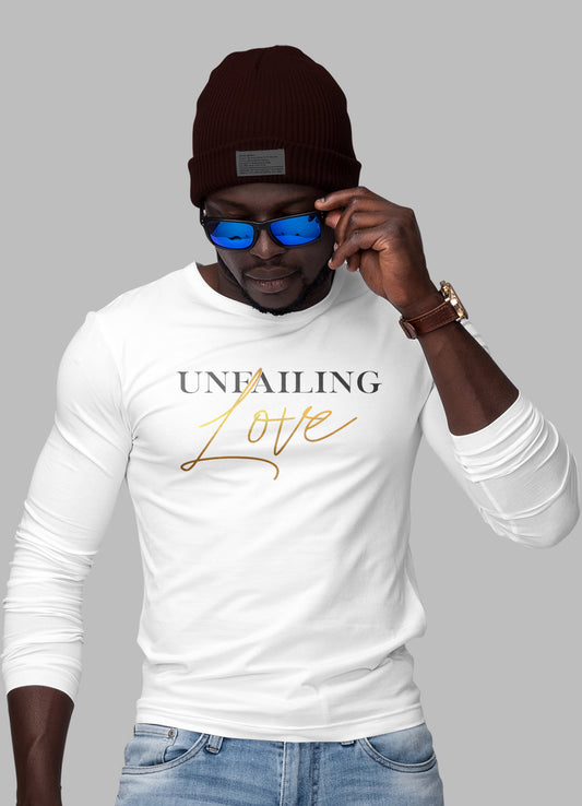 Unfailing Love Long Sleeve T-Shirt | White | Male & Female